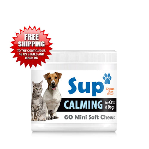 <b>Calming</b> for Cats and Dogs<br>(60 Mini Soft Chews)